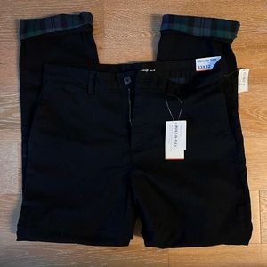 Mens Ultimate Slim Flannel Lined Chinos brand new with tags 33x32